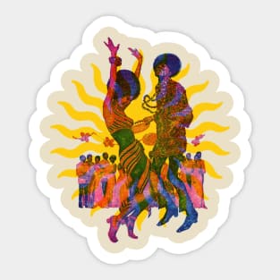 Disco Dancing Sticker